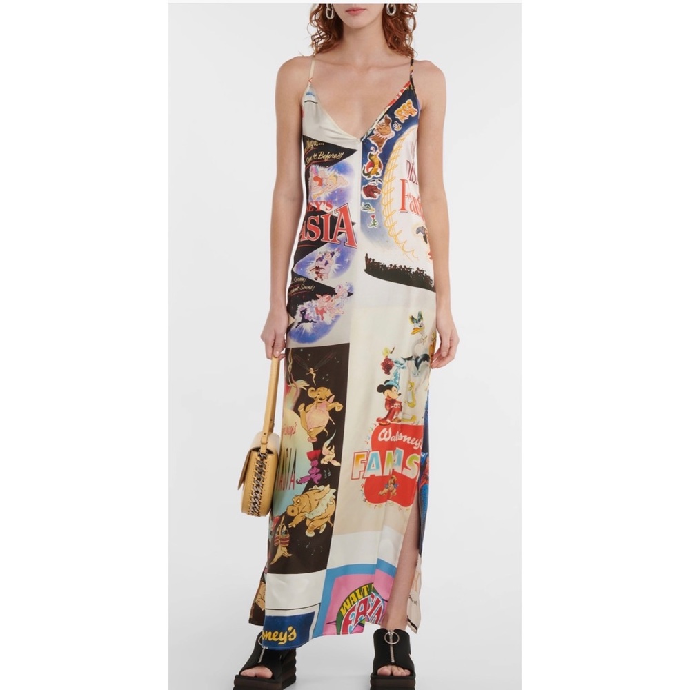 STELLA MCCARTNEY DISNEY FANTASIA MOVIE MAXI DRESS